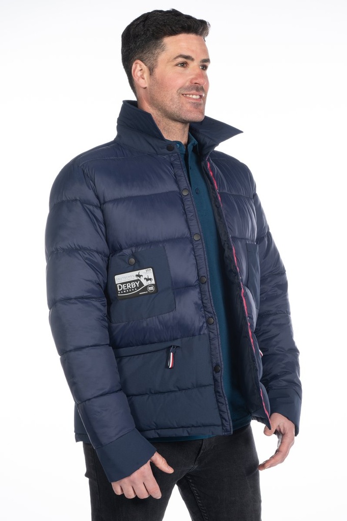 Blouson matelassé -Derby- Unis - Bleu foncé (2)