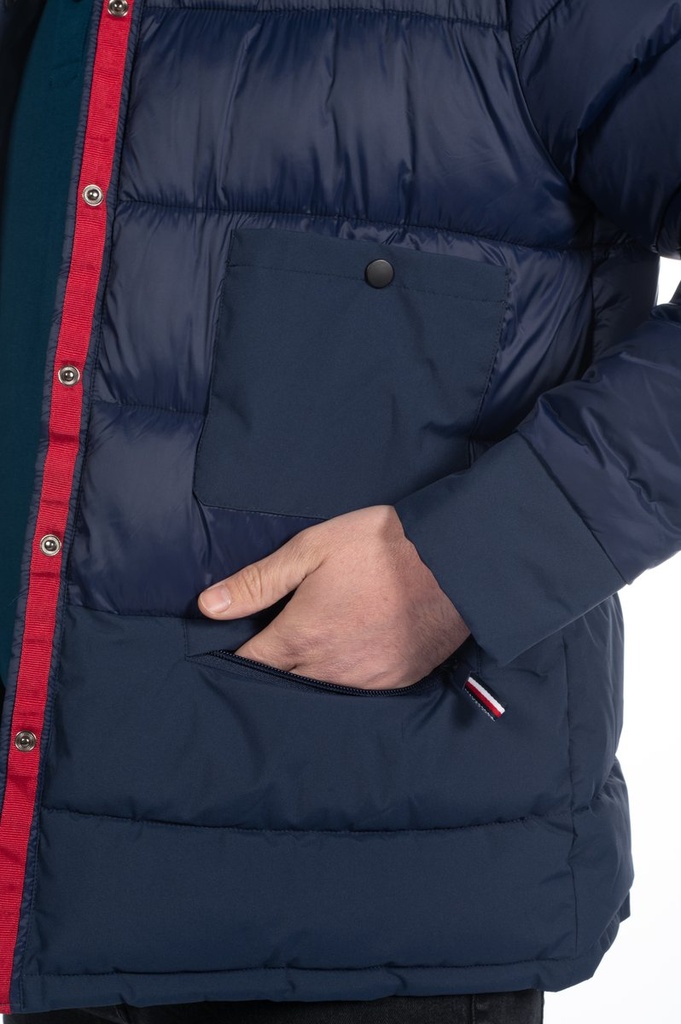 Blouson matelassé -Derby- Unis - Bleu foncé (6)