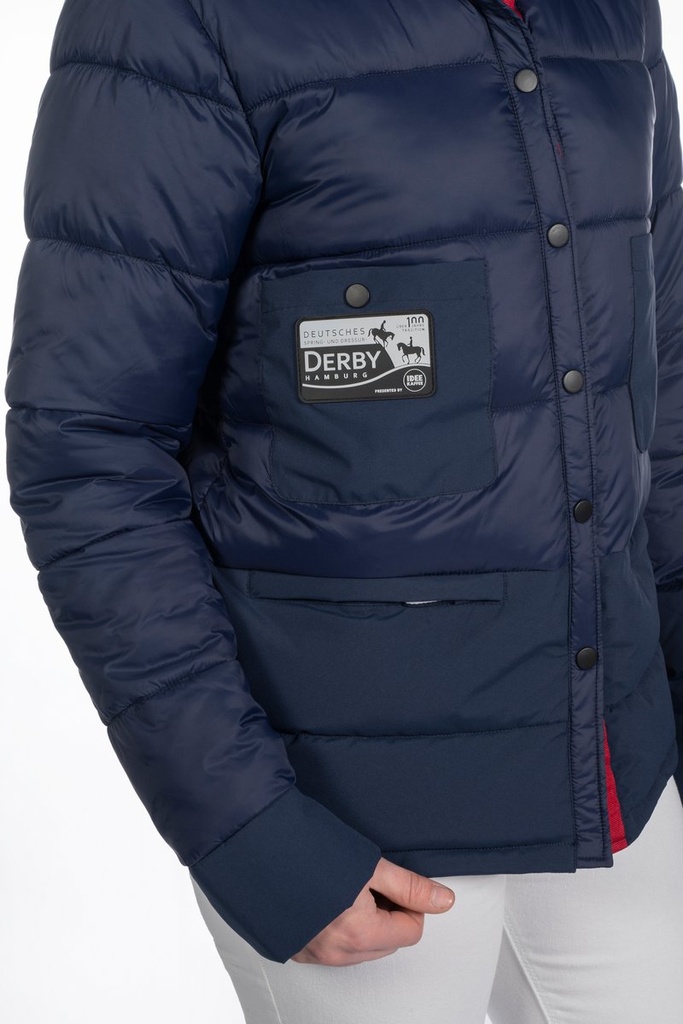 Blouson matelassé -Derby- Unis - Bleu foncé (7)