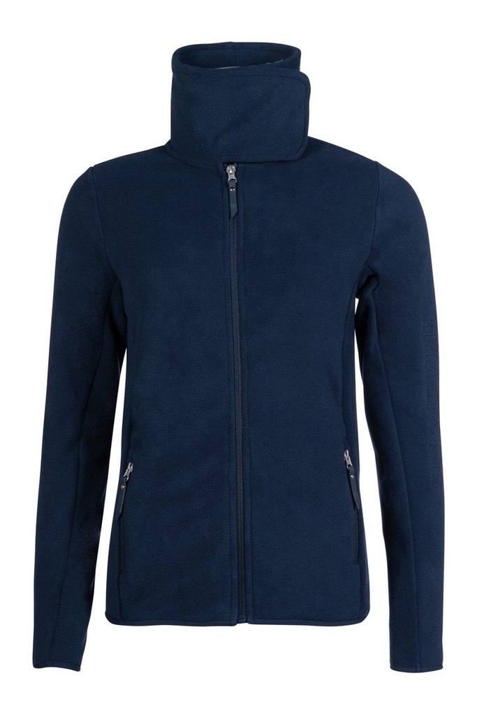 Veste en polaire -Basil- - Bleu foncé