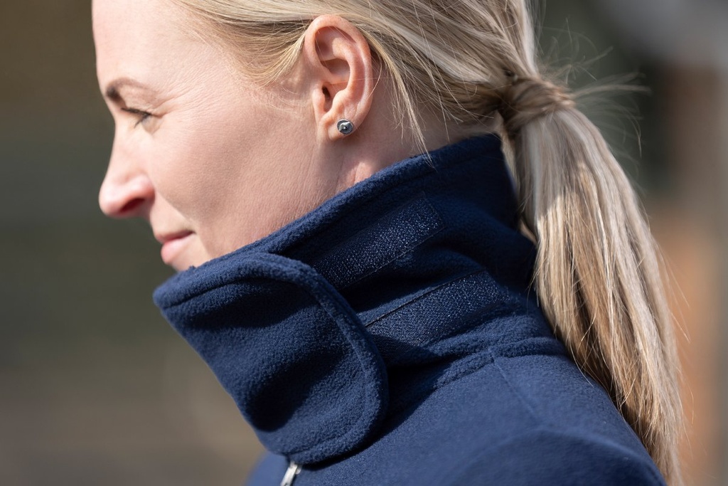 Veste en polaire -Basil- - Bleu foncé (6)