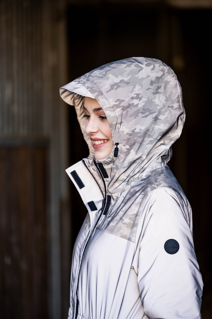 Manteau d'équitation -Washingt - Argenté (17)