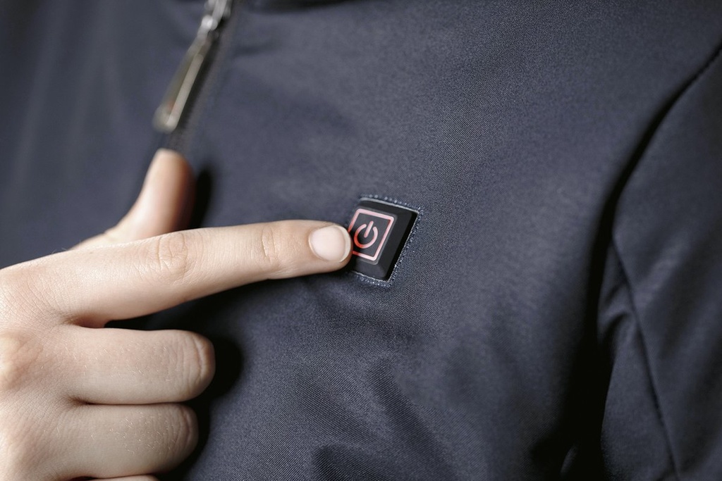 Veste de chauffage -Elegant- S - Bleu foncé (10)