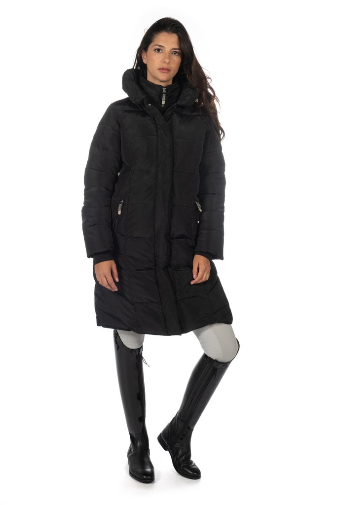 Manteau matelassé -Livigno- - Noir (2)