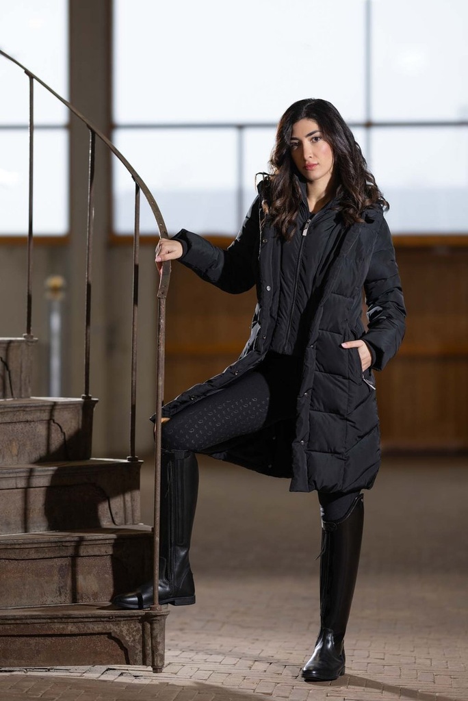 Manteau matelassé -Livigno- - Noir (16)