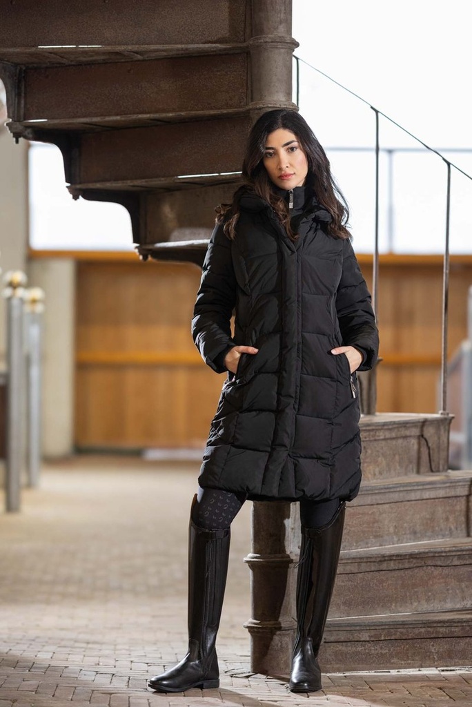 Manteau matelassé -Livigno- - Noir (20)