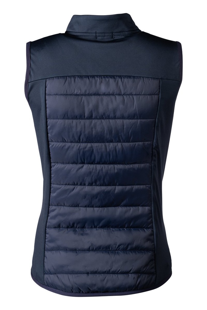 Gilet en jersey/nylon -Basel I - Bleu foncé (2)