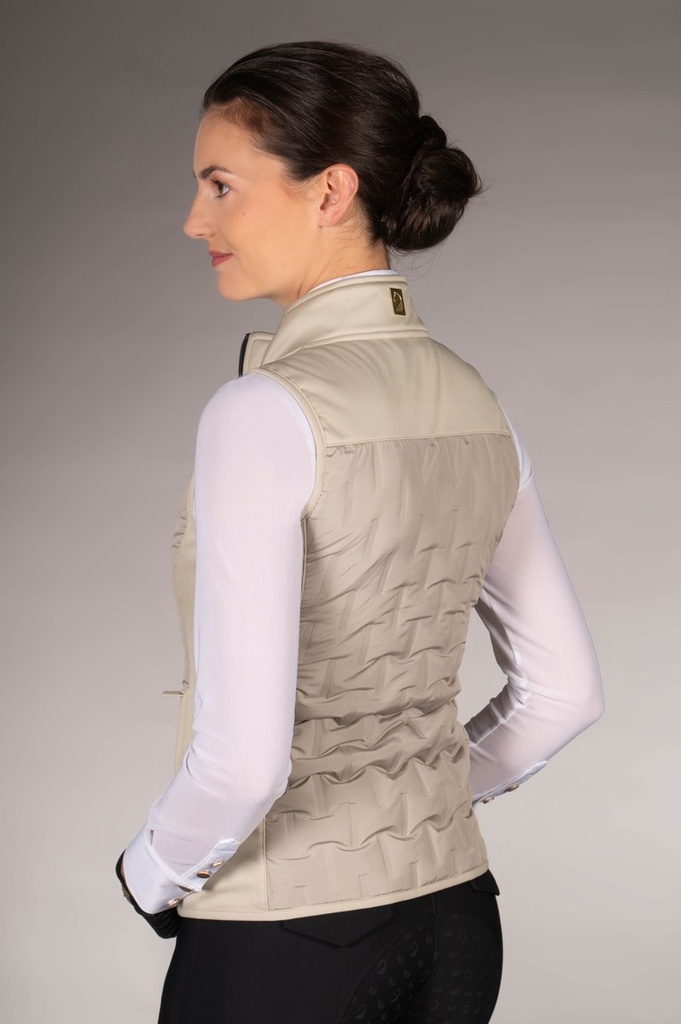 Gilet -Limone- - Gris/beige (3)