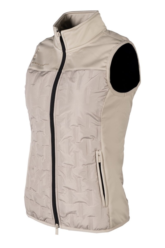 Gilet -Limone- - Gris/beige (6)