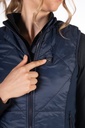 Gilet chauffant -Slimline- Sty - Bleu foncé (5)