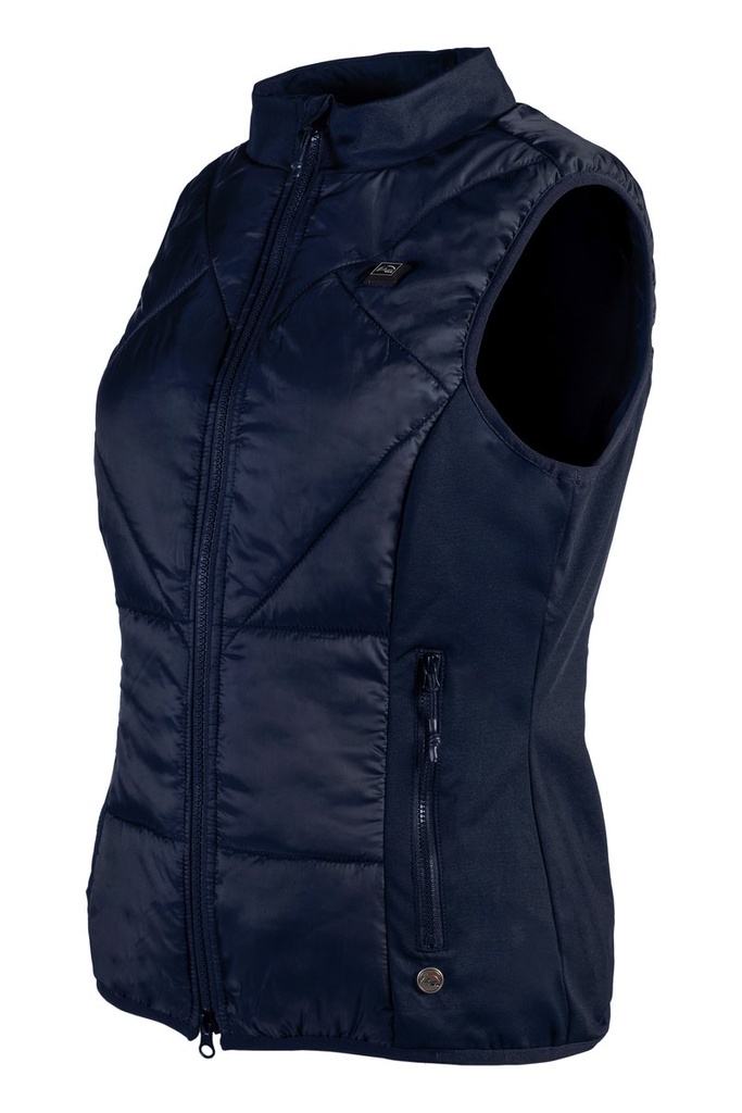 Gilet chauffant -Slimline- Sty - Bleu foncé (10)