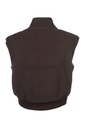 Gilet -Arezzo Teddy- - Marron foncé (8)