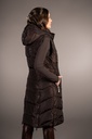 Gilet long -Arezzo- - Marron foncé (3)