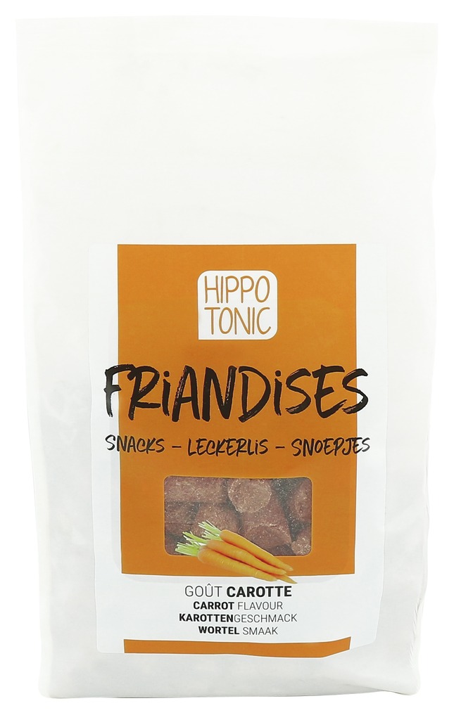 HIPPOTONIC Bonbons pour chevaux, goût carotte