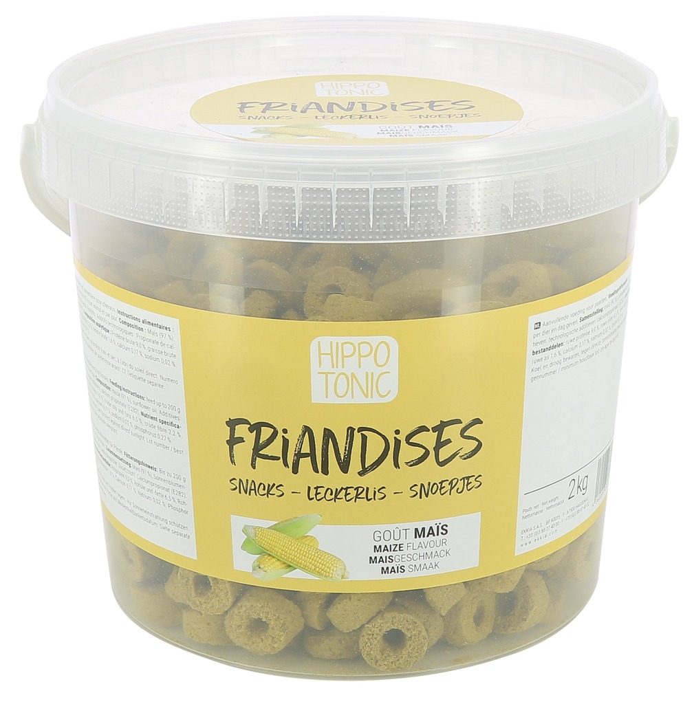 HIPPOTONIC Bonbons pour chevaux, goût maïs