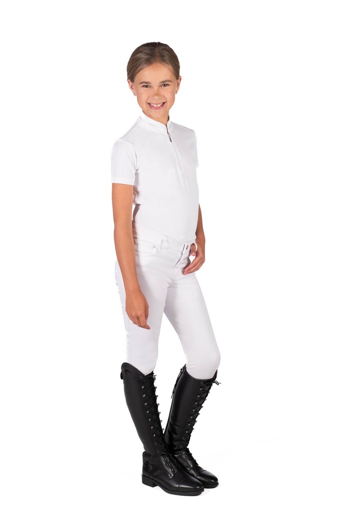 Polo de concours -Amy- - Blanc (3)