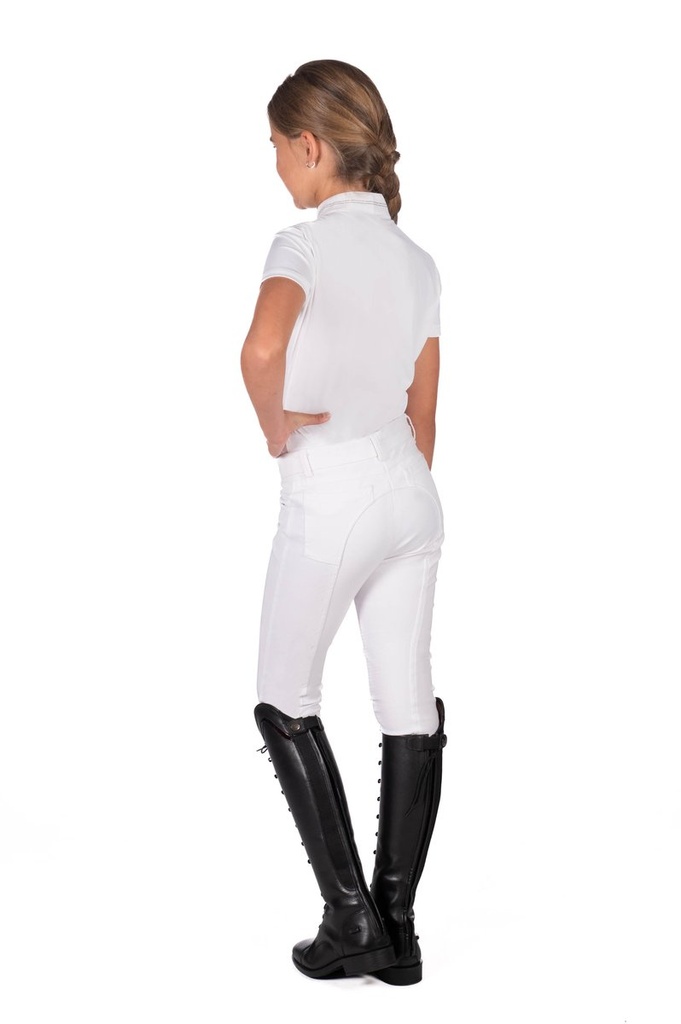 Polo de concours -Amy- - Blanc (4)