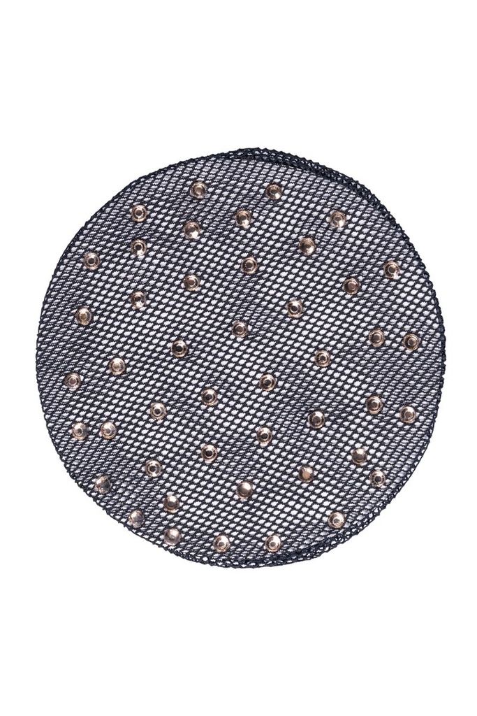 Résille -Rosegolden Sparkle- - Noir