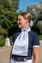 Plastron -Maja- - Bleu foncé (2)