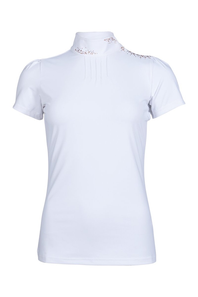Polo de concours -Darya- - Blanc