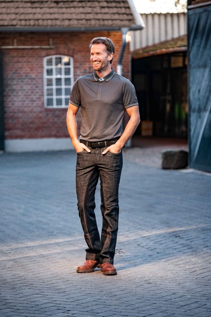 Pantalon homme jodhpur -Texas  - Bleu foncé/bleu foncé (6)