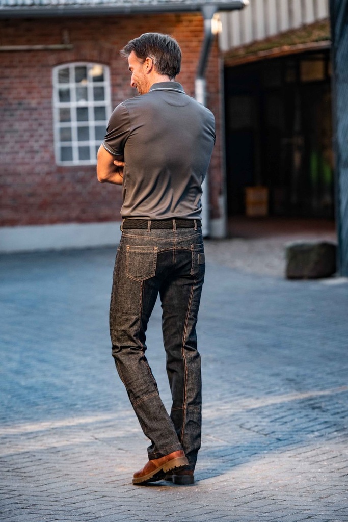 Pantalon homme jodhpur -Texas  - Bleu foncé/bleu foncé (7)