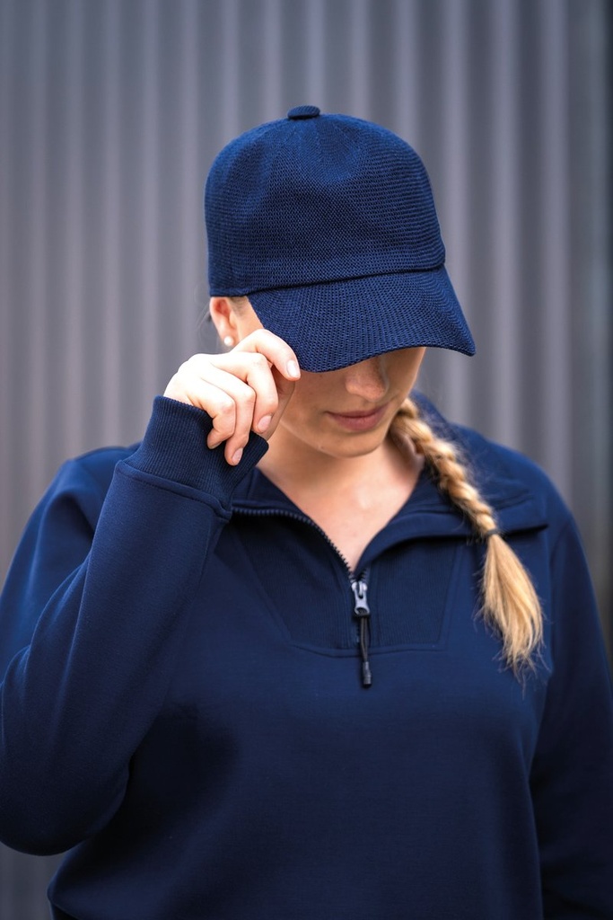 Casquette de baseball -Malin- - Bleu foncé (4)