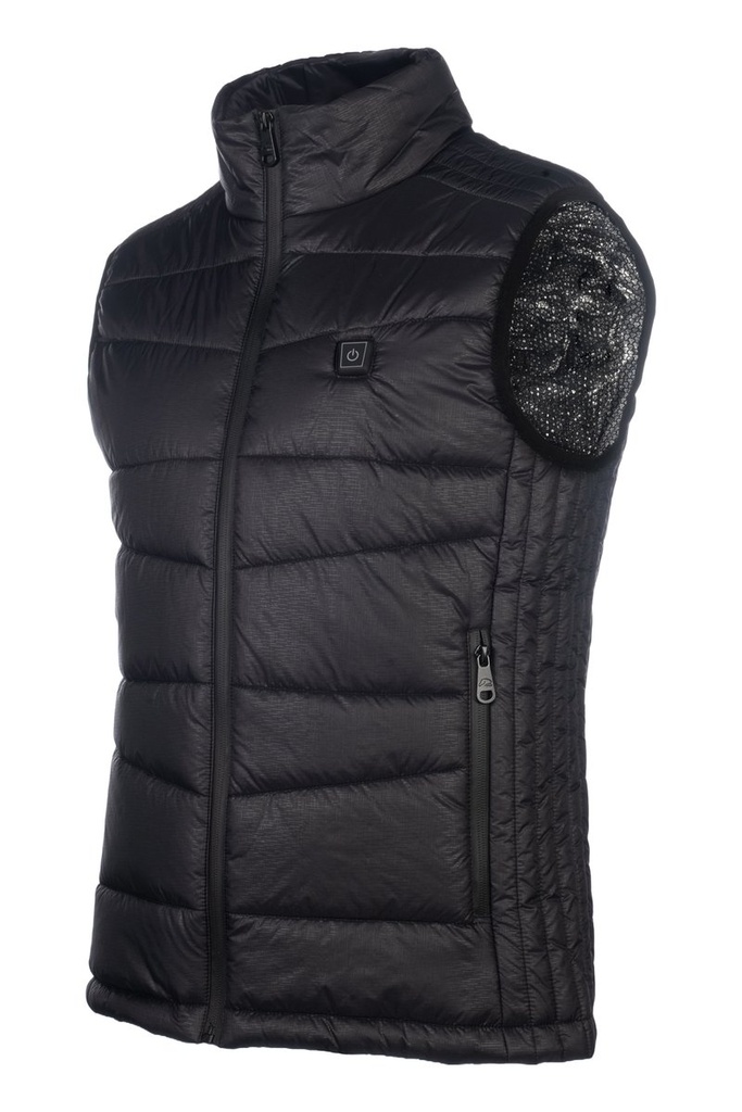 Gilet chauffant homme -Heat Co - Noir (2)