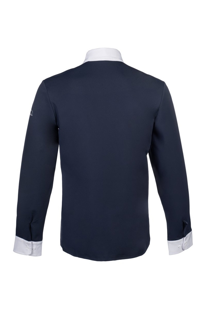 Polo de concours hommes -Davie - Bleu foncé (2)