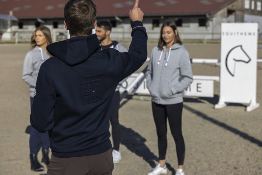 Sweat zippé EQUITHÈME "Nicolas"