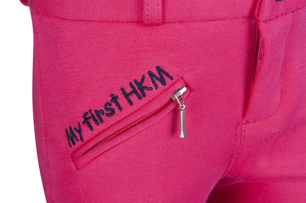 Pantalon enfant -My first HKM- - Rose foncé/navy (2)
