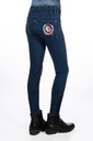 Pantalon -Aymee Denim- basanes - Bleu foncé (4)