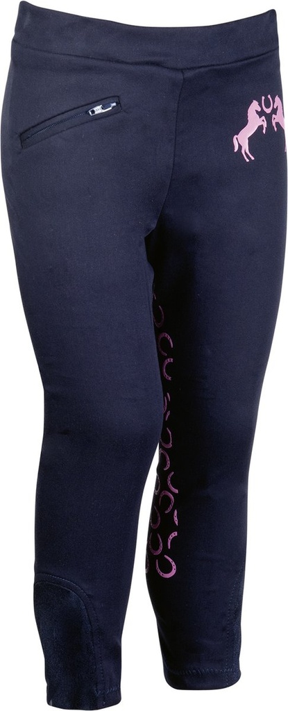 Leggings -Pink Pony- basanes e - Bleu foncé (3)