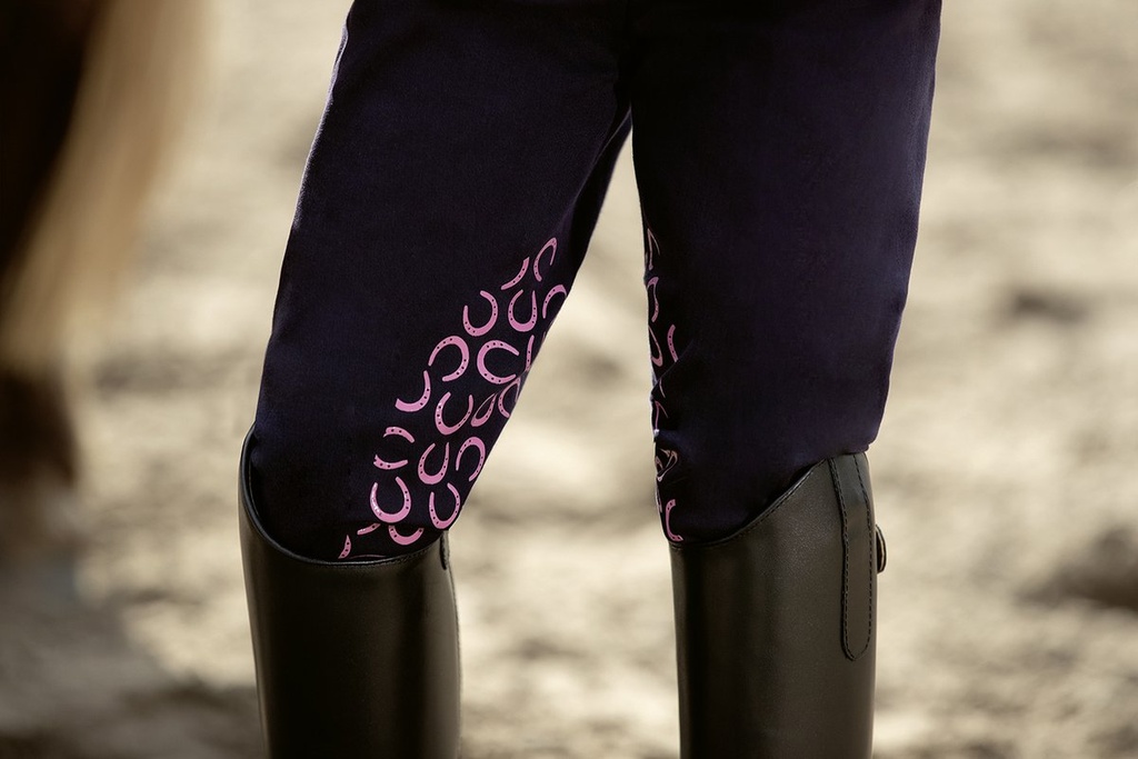 Leggings -Pink Pony- basanes e - Bleu foncé (6)