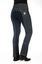 Pantalon Jodhpur -Miss Blink-, - Bleu jeans/bleu foncé (4)
