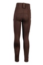 Leggings -Lana II- Style fond  - Marron foncé (7)