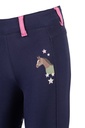 Leggings -Pony Dream II- fond  - Bleu foncé (2)