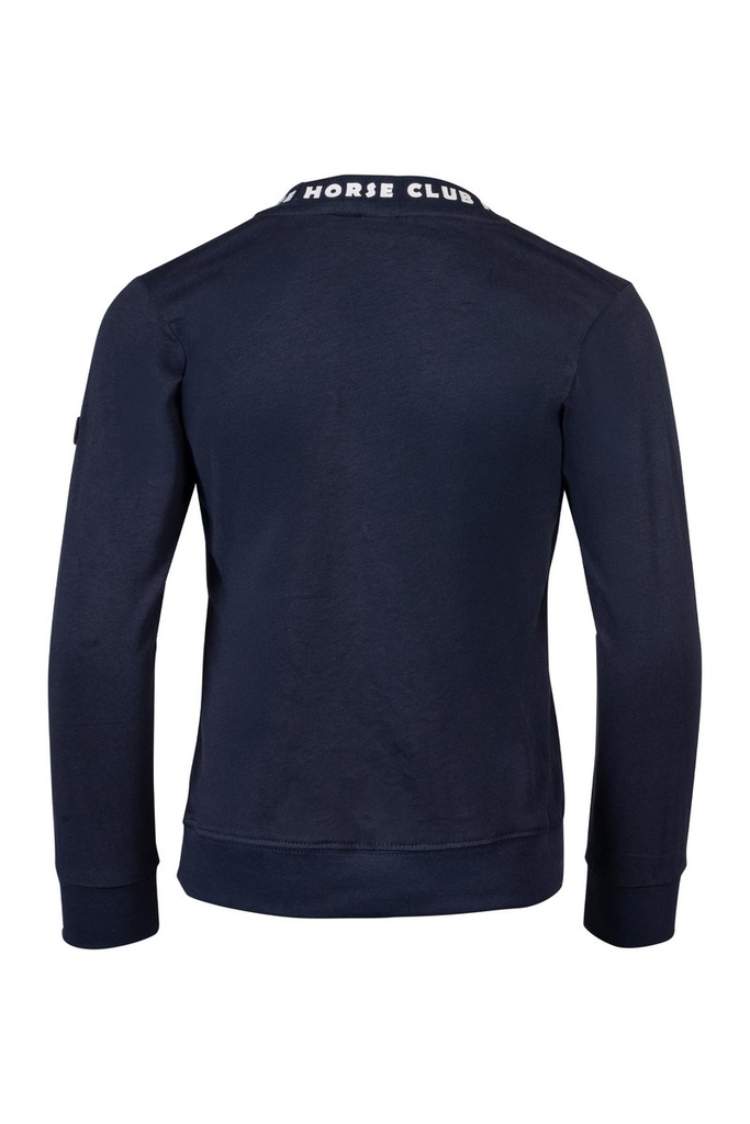 Polo à manches longues -Maui- - Bleu foncé (7)