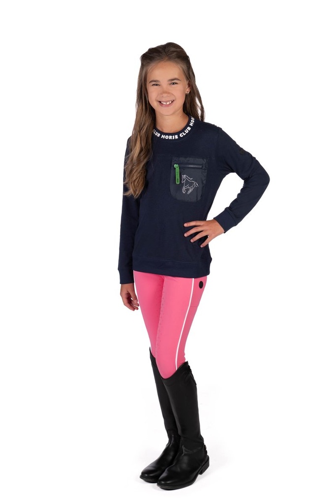 Polo à manches longues -Maui- - Bleu foncé (12)