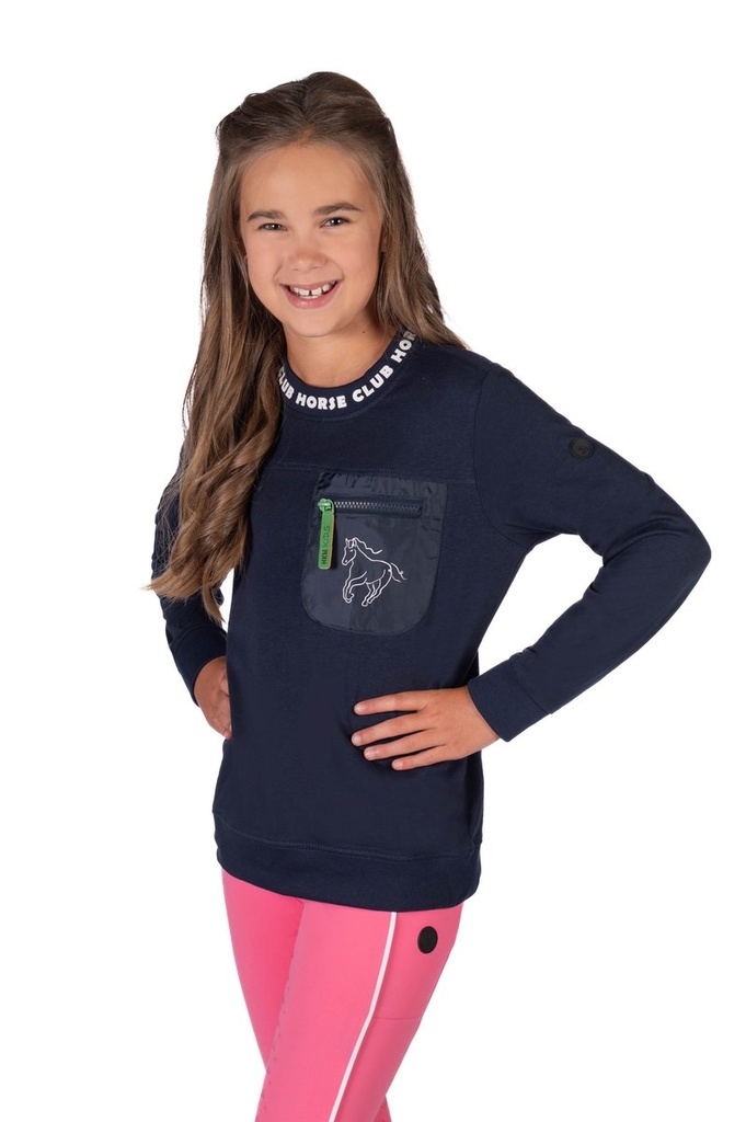 Polo à manches longues -Maui- - Bleu foncé (16)