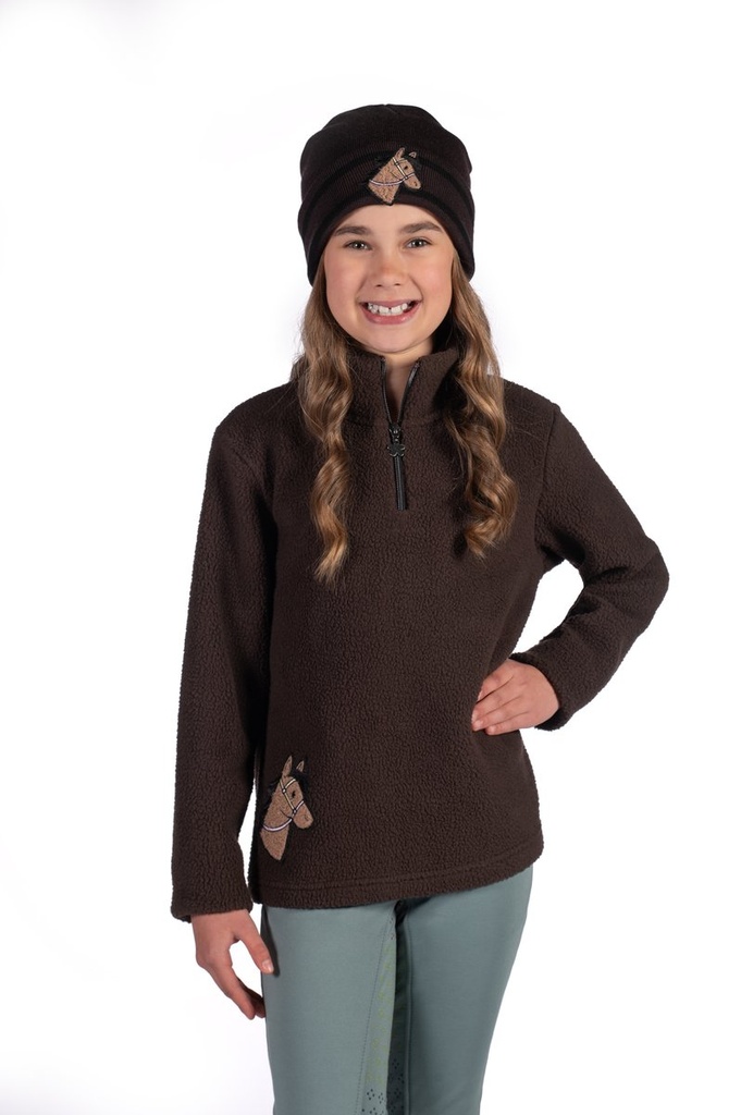 Pull -Mia- - Marron foncé (2)