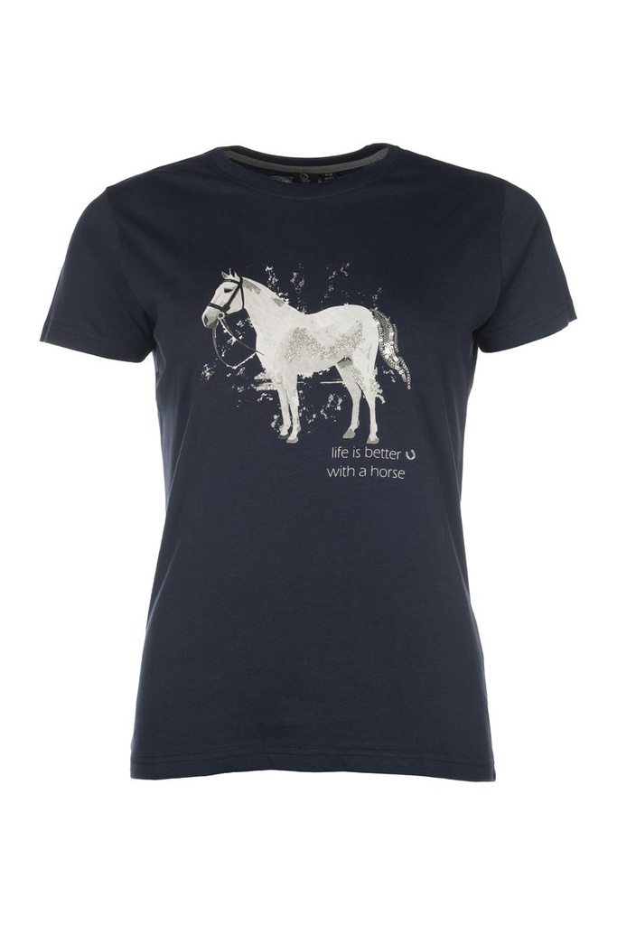 T-Shirt -Sparkle- - Bleu foncé