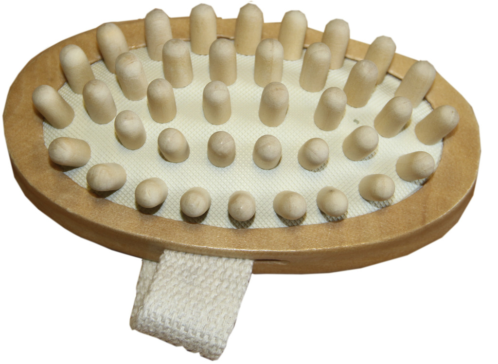 Brosse de massage en hêtre BORSTIQ