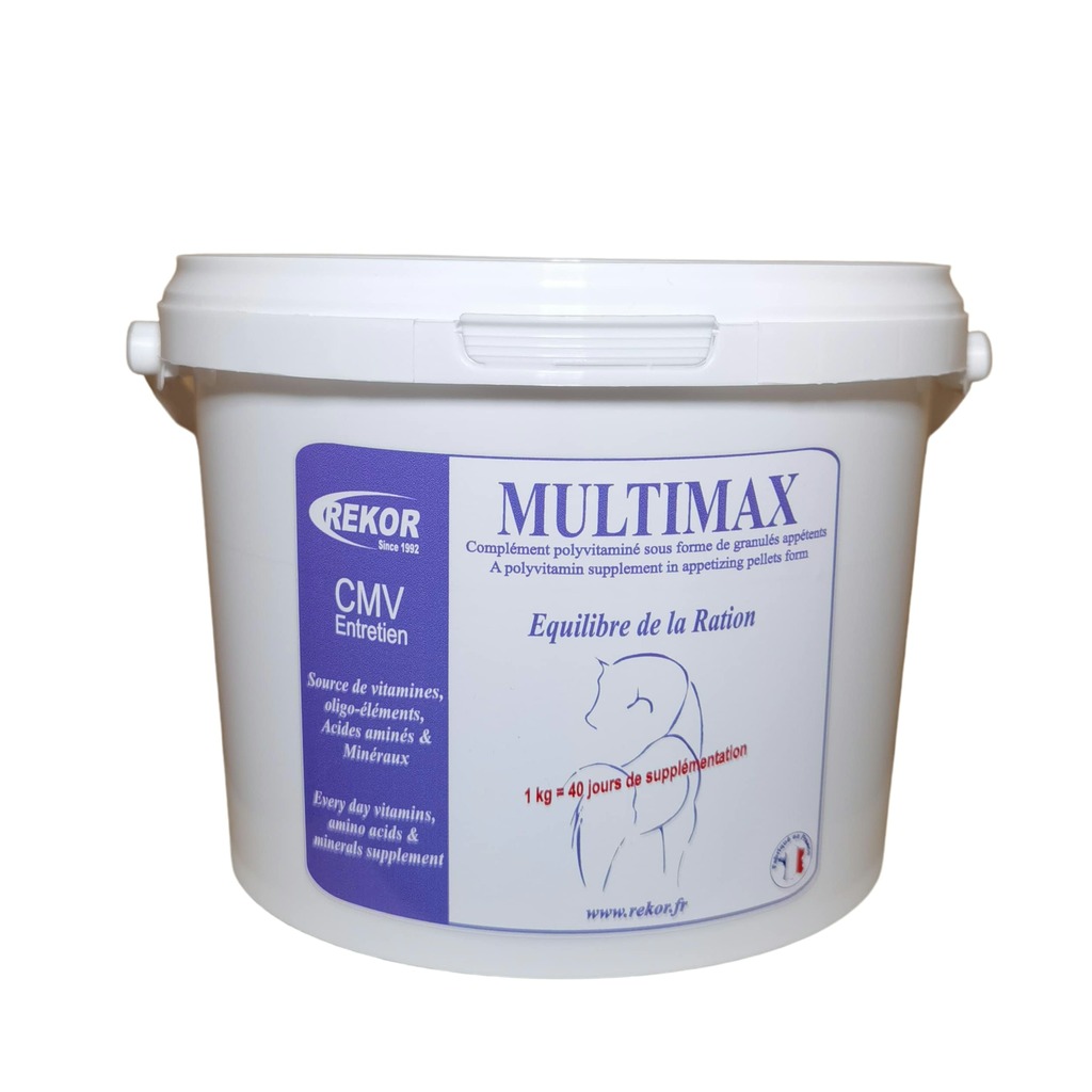 [385010] Multimaxgranulés -REKOR - Aliment complémentaire (1kg)