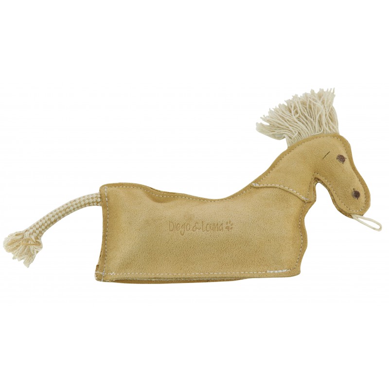 [409922] Cheval en cuir DIEGO & LOUNA