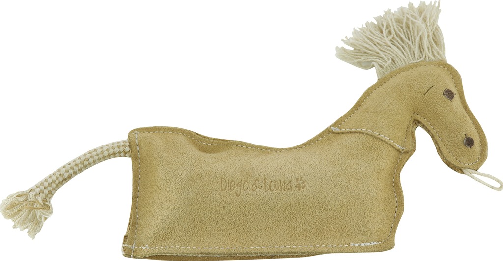 [409922] Cheval en cuir DIEGO & LOUNA