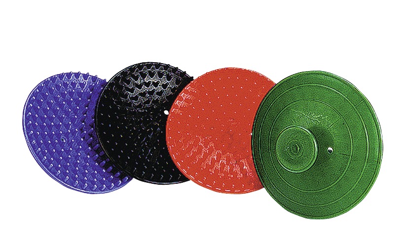 [700021] Étrille plastique ronde HIPPOTONIC à picots