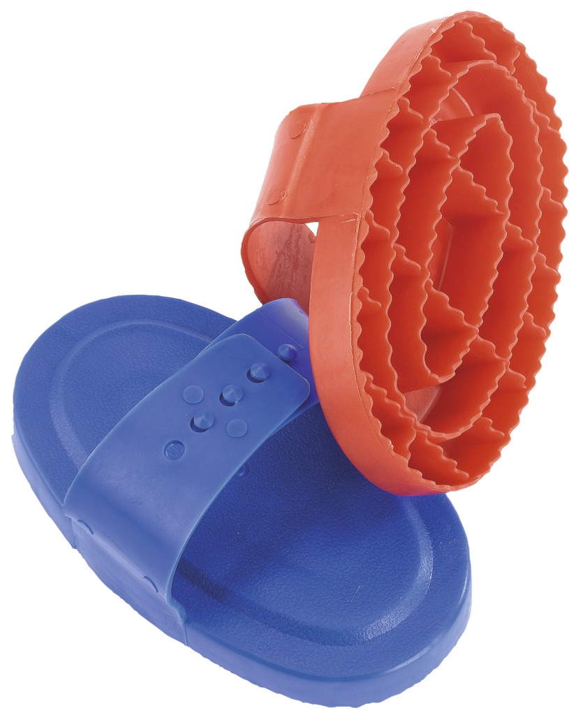 Étrille ovale HIPPOTONIC plastique