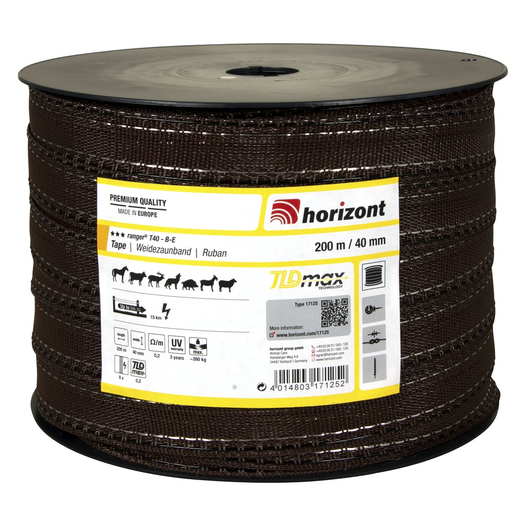 Ruban HORIZONT "Equistop" T40 200 m