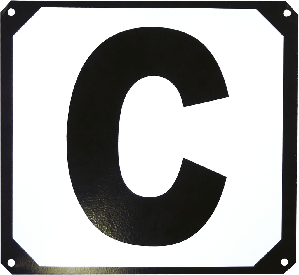 Set de 12 lettres de manège HIPPOTONIC support métallique